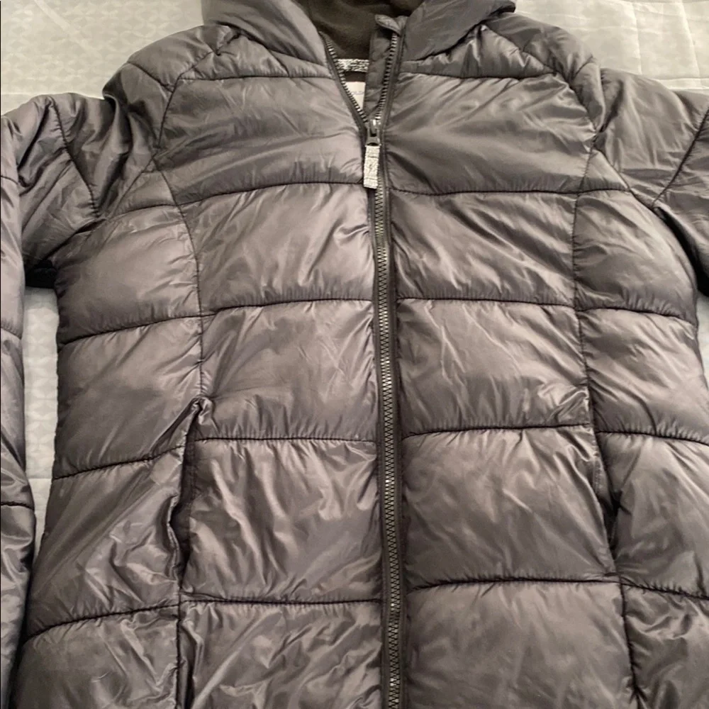 Old Navy Black Puffer Jacket Quilted Insulated